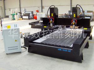 日照五莲县双头立体多功能石材雕刻机HW-1325-2Z