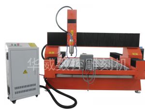 日照五莲县石材圆柱雕刻机HW-1515SA